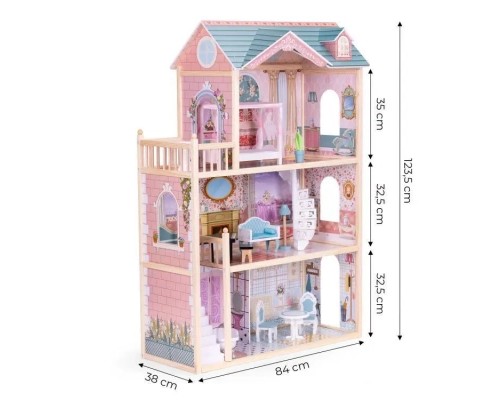 Ігровий набір Ecotoys Ляльковий будинок Large Dream (8106)
