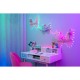 Гірлянда Twinkly Smart LED, Strings USB 200 Heart-shaped RGB LEDs, Green Wire, USB-C 12м (TWKH200RGB-G)