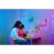 Гірлянда Twinkly Smart LED, Strings USB 200 Heart-shaped RGB LEDs, Green Wire, USB-C 12м (TWKH200RGB-G)