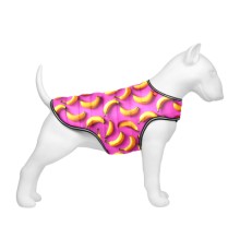 Курточка для тварин WAUDOG Clothes Банани на рожевому L (505-4055)