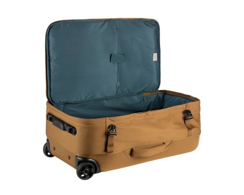 Дорожня сумка Tucano Tugo Trolley на 2-х колесах M 45 л коричнева (BTRTUG-M-MC)