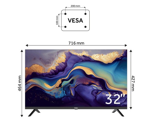 Телевізор Haier H32K801G