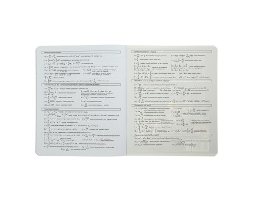 Зошит ZiBi предметний CUTE CAT, 36 аркушів, клітинка, фізика (ZB.1731-27)