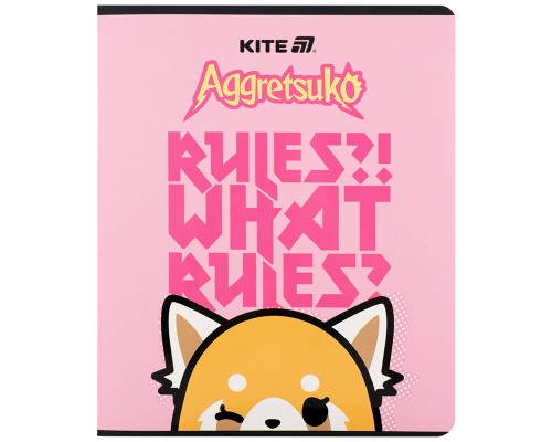 Зошит Kite Aggretsuko, 24 аркуші, клітинка (AR25-238)