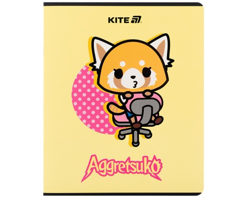 Зошит Kite Aggretsuko, 24 аркуші, клітинка (AR25-238)