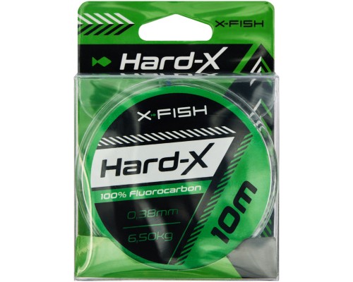 Флюорокарбон X-Fish Hard-X 10m (clear) 0.38mm 6.50kg (1917.03.71)