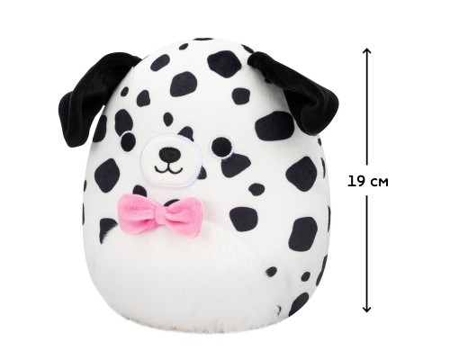 М'яка іграшка Squishmallows Далматинець Дастін 19 см (SQCR07942) М'яка іграшка Squishmallows Далматинець Дастін 19 см (SQCR07942)