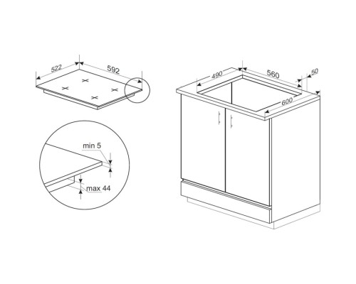 Варочна поверхня Hansa BHI679062