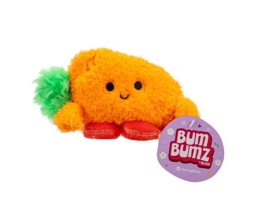 М'яка іграшка BumBumz SpringBumz Морква Карсон, 11 см (RBBZ00611)