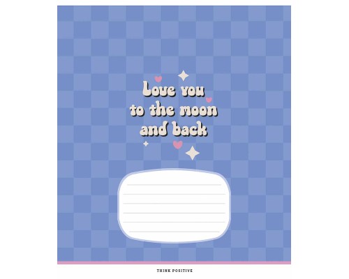 Зошит Школярик Cool phrases 12 аркушів лінія (012-3350L)