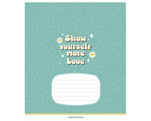 Зошит Школярик Cool phrases 12 аркушів лінія (012-3350L)