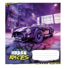 Зошит Школярик Time the urban races 48 аркушів лінія (048-3439L)