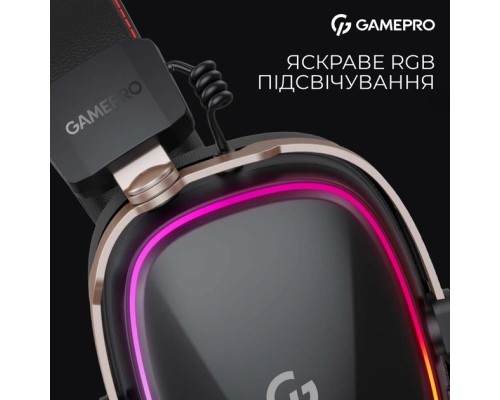 Навушники GamePro Asgard Valkyria RGB Tri-Mod (HSW249B)