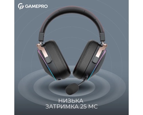 Навушники GamePro Asgard Valkyria RGB Tri-Mod (HSW249B)