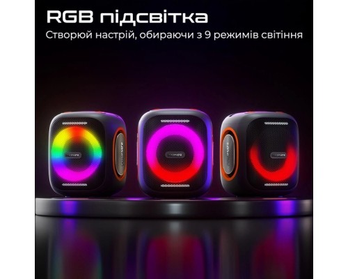 Акустична система Promate Strike-40 40W Black (strike-40)