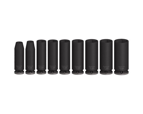 Набір головок Bosch Professional ударних торцевих Deep 9шт, 3/8