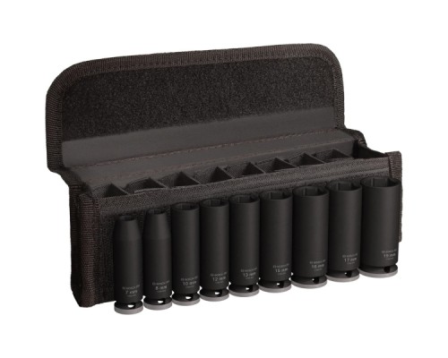 Набір головок Bosch Professional ударних торцевих Deep 9шт, 3/8