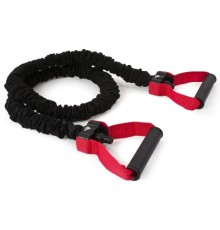 Еспандер Adidas Power Tube ADTB-10602 чорний, червоний 122 см (885652000277)