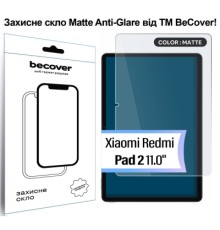 Скло захисне BeCover Matte Anti-Glare Xiaomi Redmi Pad 2 11.0