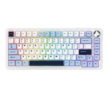 Клавіатура Ajazz AK820 MAX PLUS Daydream Switch RGB Wireless/Bluetooth/USB White (AK820MAX-DD-BWD)