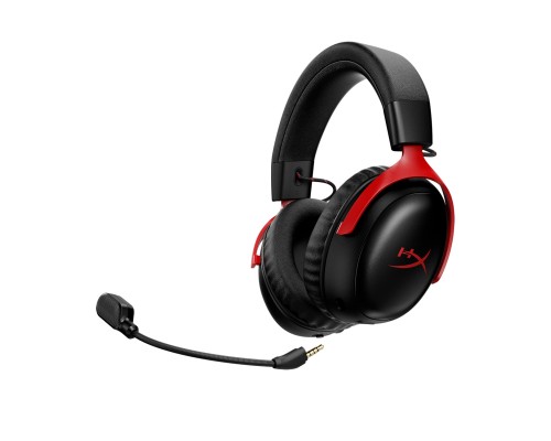 Навушники HyperX Cloud III S Wireless/USB-A/USB-C Black/Red (A59Z0AA)