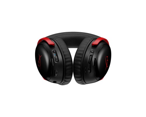 Навушники HyperX Cloud III S Wireless/USB-A/USB-C Black/Red (A59Z0AA)