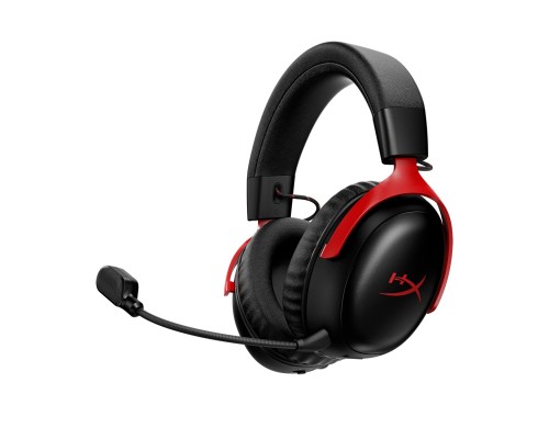 Навушники HyperX Cloud III S Wireless/USB-A/USB-C Black/Red (A59Z0AA)