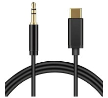 Кабель мультимедійний USB-C to 3.5mm M 1.0m black XoKo (AUX-002-BK)