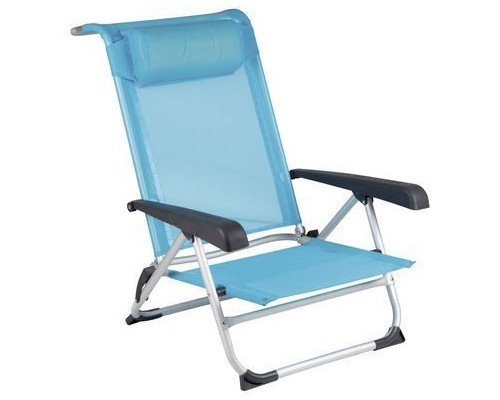 Крісло складане Bo-Camp Saint-Tropez Blue (1204784) (DAS303394)