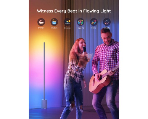 Світильник Govee H6072 Lyra, 1500Lm, RGBICWW, WI-FI/Bluetooth, white (H6072382)