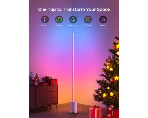 Світильник Govee H6072 Lyra, 1500Lm, RGBICWW, WI-FI/Bluetooth, white (H6072382)