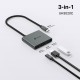 Концентратор TP-Link USB-C 3-in-1 1xUSB 3.0 + 1xUSB-C PD 100W + 1xHDMI (UH3020C)