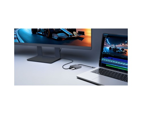 Концентратор TP-Link USB-C 3-in-1 1xUSB 3.0 + 1xUSB-C PD 100W + 1xHDMI (UH3020C)