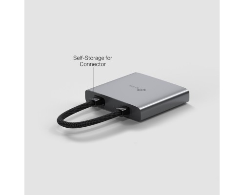 Концентратор TP-Link USB-C 3-in-1 1xUSB 3.0 + 1xUSB-C PD 100W + 1xHDMI (UH3020C)