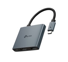 Концентратор TP-Link USB-C 3-in-1 1xUSB 3.0 + 1xUSB-C PD 100W + 1xHDMI (UH3020C)