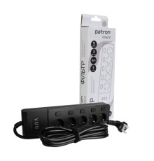 Мережевий фільтр живлення Patron SP-1653-USB