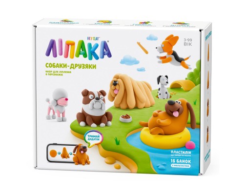Набір для творчості Lipaka Собаки-друзяки (15030-UA01)