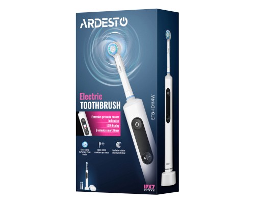 Електрична зубна щітка Ardesto ETB-ID114W