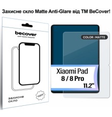 Скло захисне BeCover Matte Anti-Glare Xiaomi Pad 8 / 8 Pro 11.2
