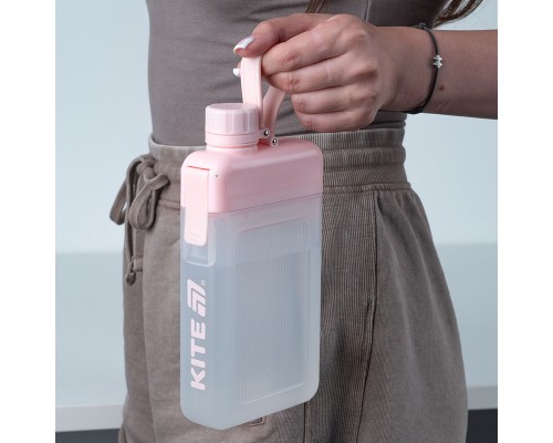 Пляшка для води Kite 450 мл рожева (K25-1239-2)