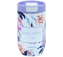 Термокружка Axent 350 мл Violet Whispers (8721-10-A)