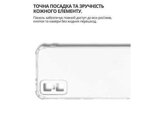 Чохол до мобільного телефона BeCover Anti-Shock Infinix GT 30 Pro (X6873) Clear (714697)