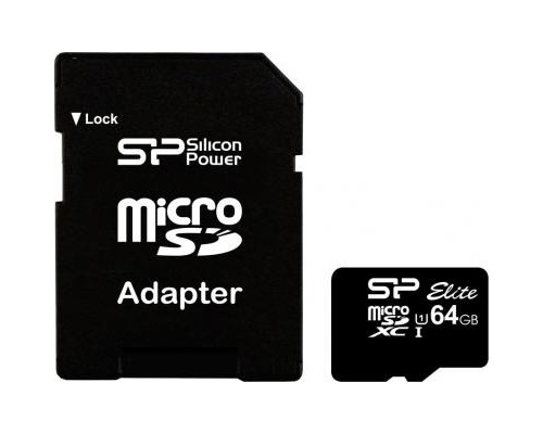 Карта пам'яті Silicon Power 64GB microSDXC Class 10 UHS-ISDR (SP064GBSTXBU1V10SP) Карта пам'яті Silicon Power 64GB microSDXC Class 10 UHS-ISDR (SP064GBSTXBU1V10SP)