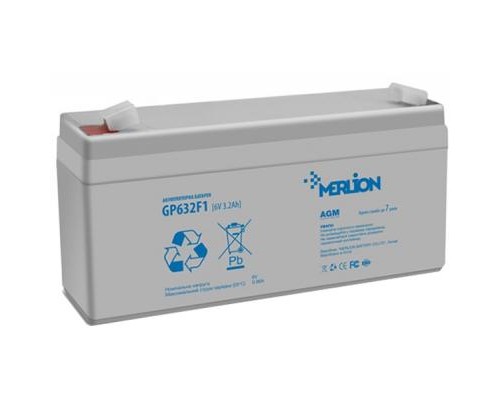 Батарея до ДБЖ Merlion 12V-2.3Ah (GP1223F1) 