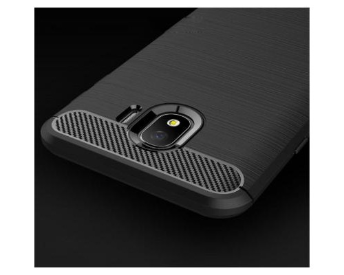 Чохол до мобільного телефона Laudtec для Samsung J4/J400 Carbon Fiber (Black) (LT-J400F)