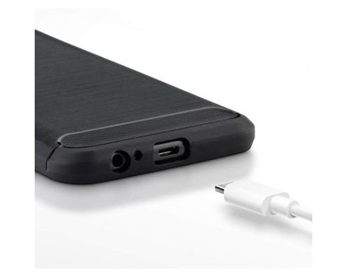 Чохол до мобільного телефона Laudtec для Samsung J4/J400 Carbon Fiber (Black) (LT-J400F)