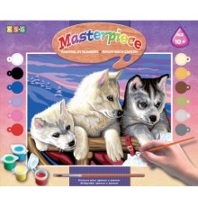 Набір для творчості Sequin Art PAINTING BY NUMBERS SENIOR Huskies (SA1036)