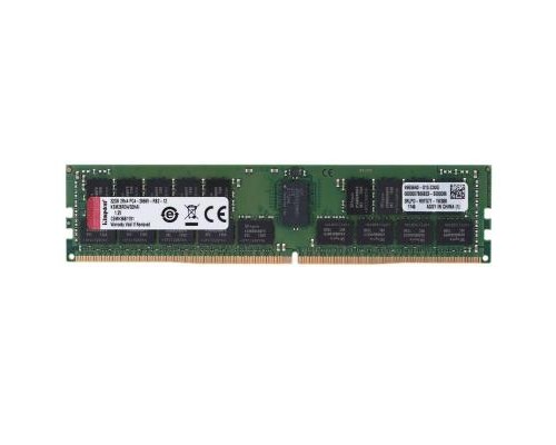 Модуль пам'яті для сервера DDR4 32GB ECC RDIMM 2933MHz 2Rx4 1.2V CL21 Kingston (KSM29RD4/32MEI)