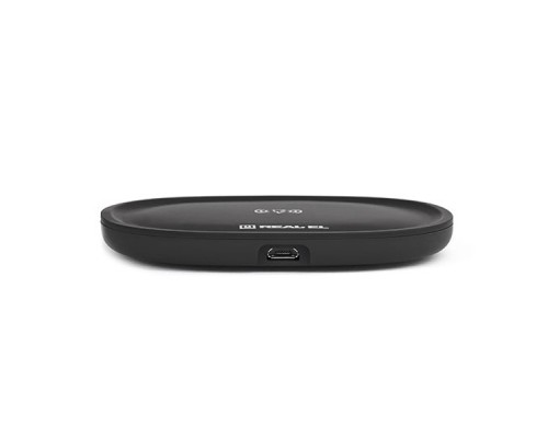 Зарядний пристрій REAL-EL WL-740 black (EL123160019)