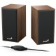 Акустична система Genius SP-HF180 USB Wood (31730029400) 